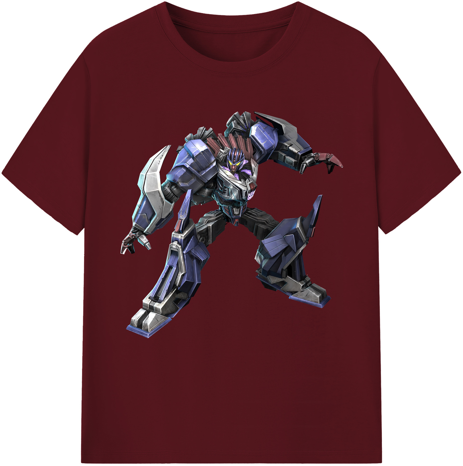 （画像用） Transformers トランスフォーマー 綿100％半袖Tシャツ（フロントプリント）